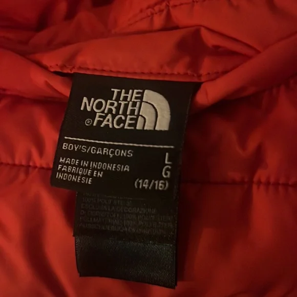 The North Face Kids’ Reversible Red Perrito Jacket - Picture 2 of 2